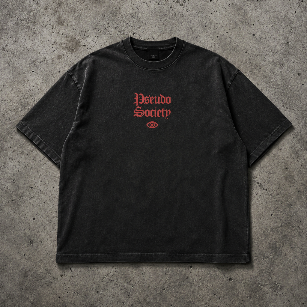 PSEUDO SOCIETY - BREAK THE MASK TEE